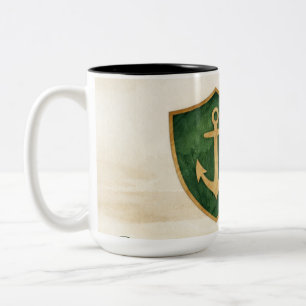 Affirmation for Anger - Calmness Bible Verse Two-Tone Coffee Mug