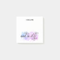 *~* Affirmation Intention Abstract Blob I DECLARE