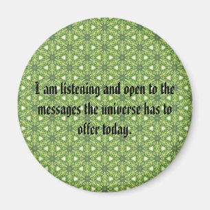 Affirmation magnet