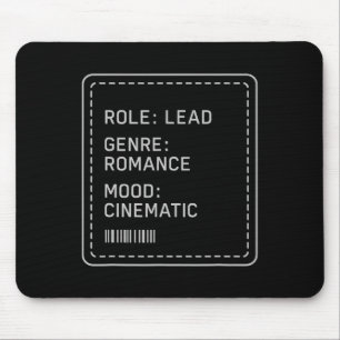 Affirmation Mental Health Main Role Main Character Mouse Mat