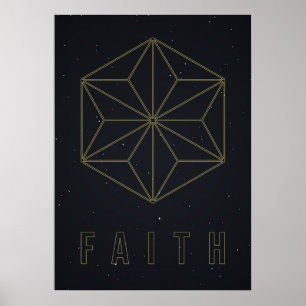 Affirmation poster Have faith and accept yourself 
