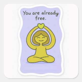 Affirmation sticker 