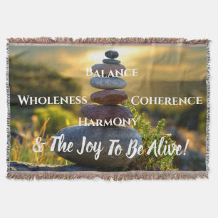 Affirmation  throw blanket