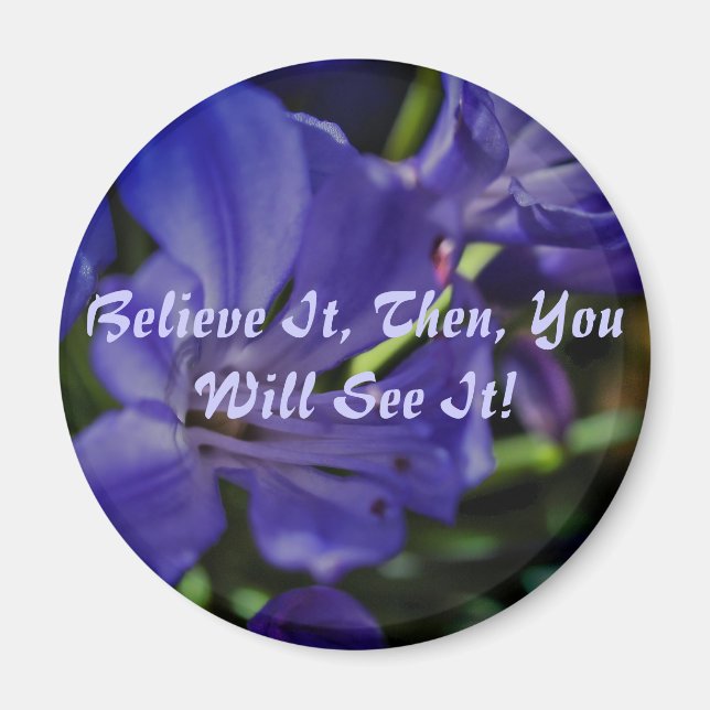 Affirmations & A New World Magnet (Front)