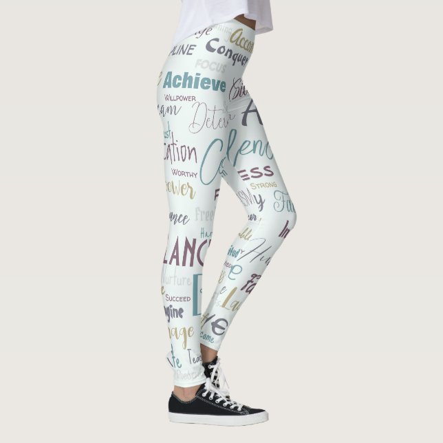Affirmations Leggings (Right)