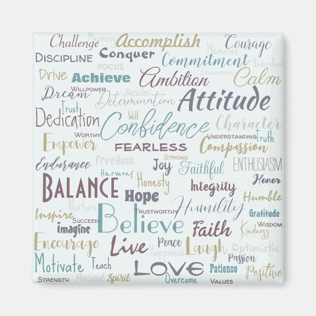 Affirmations   magnet (Front)