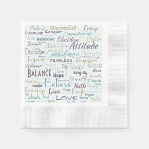 Affirmations   napkin