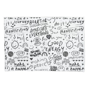 AFFIRMATIONS PILLOW CASE