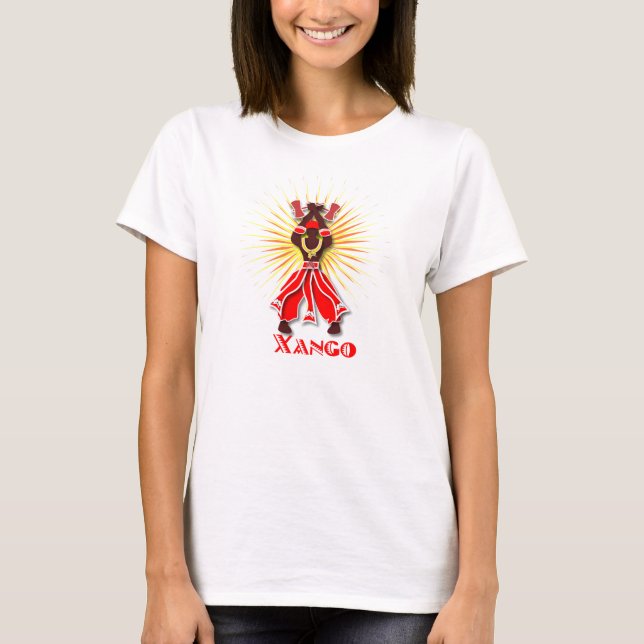 Affirmative shirt - Orixá Xango - Feminine (Front)