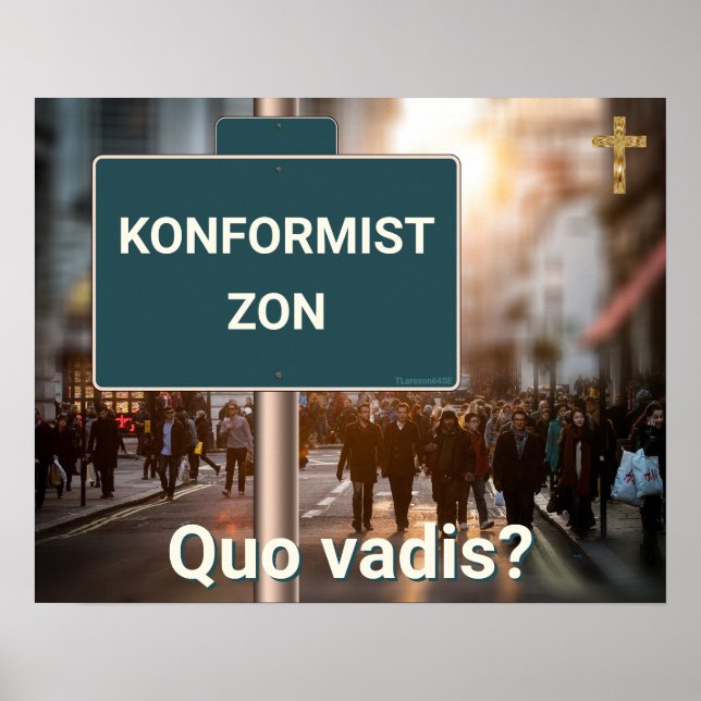 Affisch — Konformistzon Poster (Front)