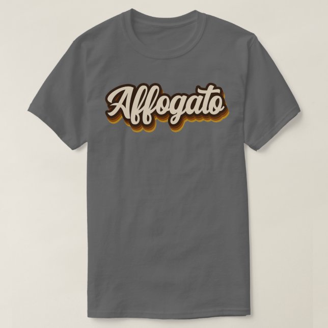 Affogato T-Shirt (Design Front)