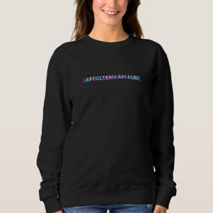 Affoltern Am Albis Geographer Geography Sweatshirt