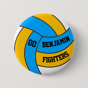 Affordable Volleyball Giveaway Gifts & Promotions 6 Cm Round Badge