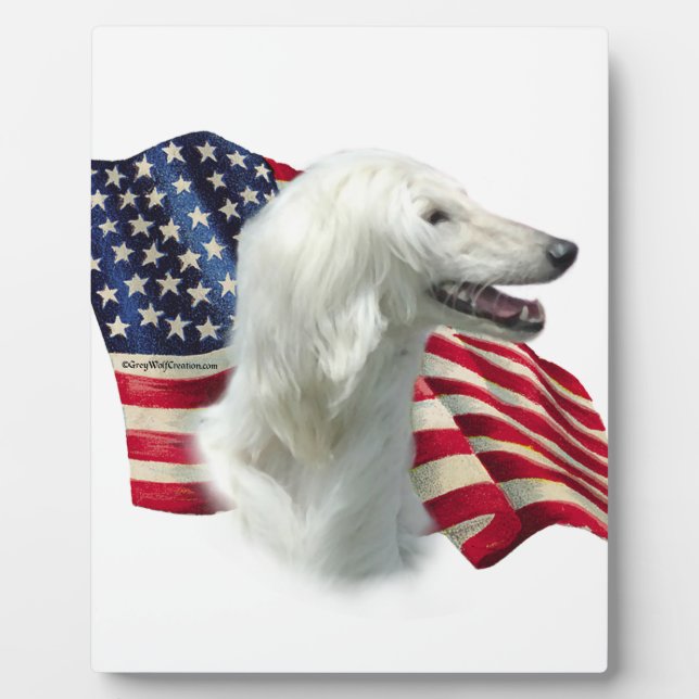 Afgan Flag Plaque (Front)