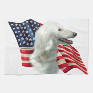 Afgan Flag Tea Towel