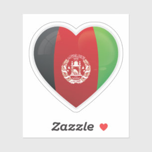 Afganistan Love Flag