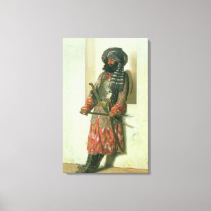 Afghan, 1870 canvas print