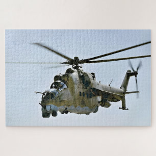 Afghan Air Corps Mi-35 Hind Jigsaw Puzzle