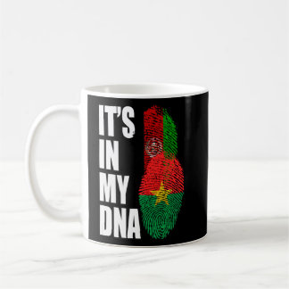 Afghan And Burkinabé Mix Dna Flag Heritage  Coffee Mug