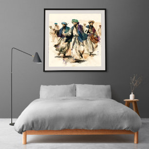 Afghan Athan Dance Poster