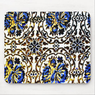 Afghan Bedcover Design Mouse Mat