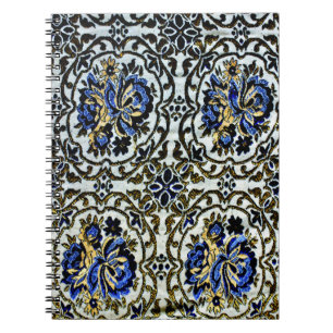 Afghan Bedcover Design Notebook