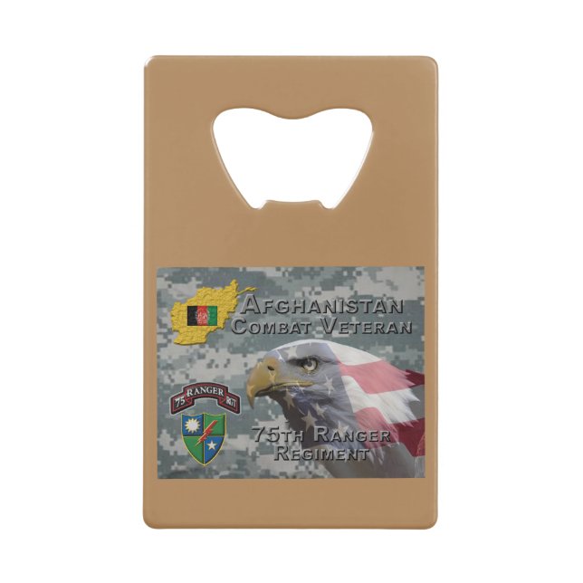 Afghan Combat Veteran 75th Ranger Regiment (Front)