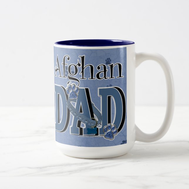 Afghan DAD Two-Tone Coffee Mug (Right)