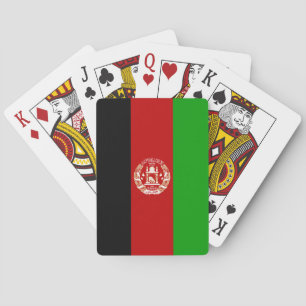 Afghan Flag Games, Afghanistan Playing Cards