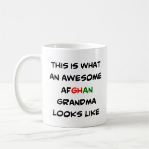 afghan grandma, awesome coffee mug