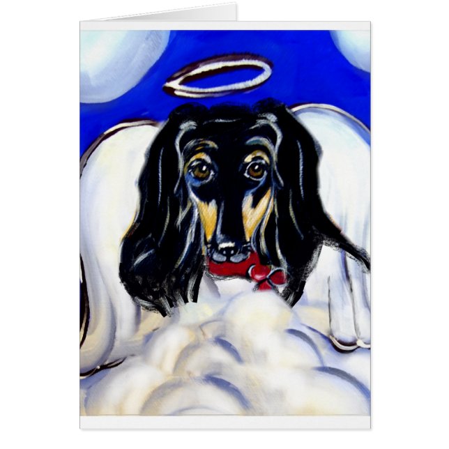 Afghan hound angel (Front)