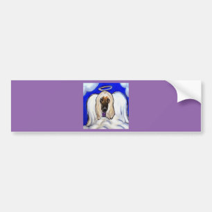 Afghan Hound Angel Bumper Sticker