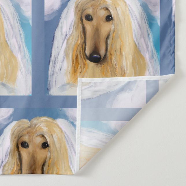 Afghan Hound Angel       Tapestry (Detail)