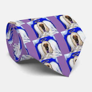 Afghan Hound Angel Tie
