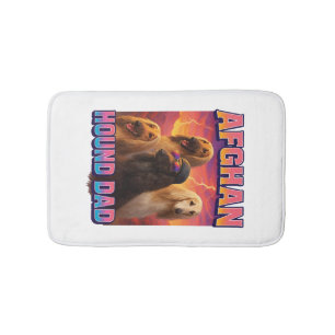 Afghan Hound Bath Mat