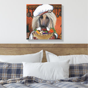 Afghan Hound Canvas Print