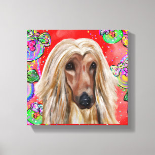 Afghan Hound  Canvas Print