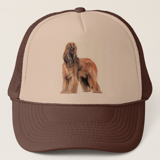 Afghan Hound Cap (Front)