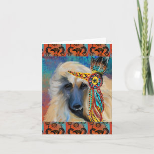 Afghan Hound      Card