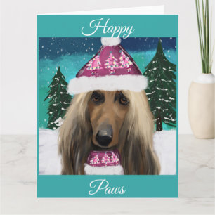 Afghan Hound          Card