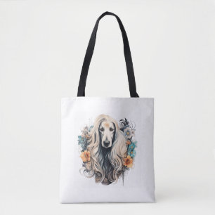 Afghan Hound Classic T-Shirt Tote Bag