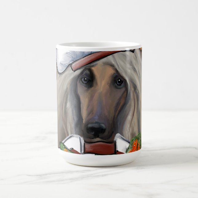 Afghan Hound        Coffee Mug (Center)