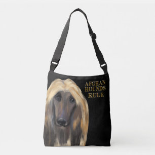 AFGHAN HOUND CROSSBODY BAG