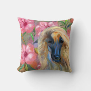 Afghan Hound Cushion