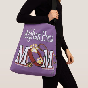 Afghan Hound Dog Mum Crossbody Bag