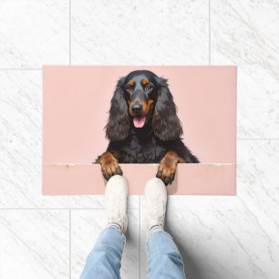 Afghan Hound Doormat Art
