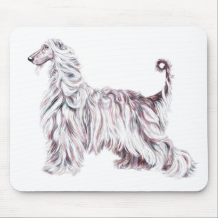 Afghan Hound Elegance Mouse Mat
