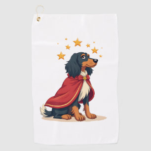 Afghan Hound Elegant Noel dog Golf Towel