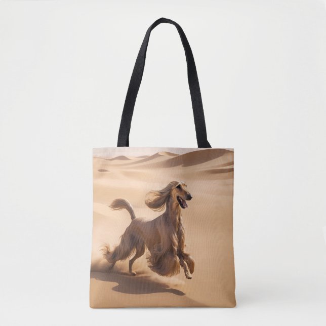 Afghan Hound Elegant Tote Bag (Front)