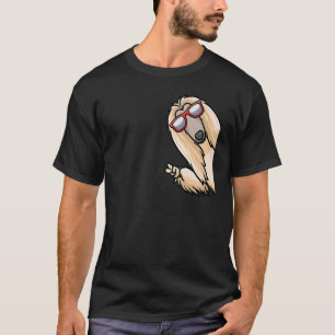 Afghan Hound From Side With Sunglasses T-Shirt